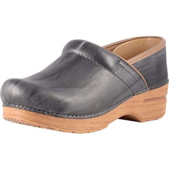 grey dansko clogs